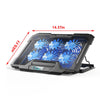 Laptop Cooling Pad Gaming Laptop Cooler Stand 6 Fans for Notebook Laptop PC