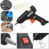 Electric 20W Hot Melt Art Craft Glue Gun with 50Pcs Free Mini Clear Glue Sticks
