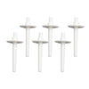 6Pcs Spool Pins Sewing Machine Spare Stand Holder Machine Bobbin LS1520 PC4000 VX2051 Spindle Part for Sewing Repair Attachment Parts