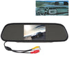 Lcd Screen 2 Video Input Car Rear View Mirror Monitor Auto Vehicle Parking In-Mirror Monitor for Dvd/Vcr/Car Reverse Camera