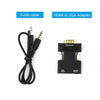 HDMI Female to VGA Male Adapter Converter with Audio Cable Support 1080P Output