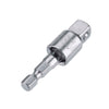 1/4 Inch Shank Socket Adapter Nut Driver Socket Impact Hex Shank Extension Drill Shank Adapter