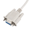 RS232 DB9 9 Pin Male to Female Serial Port Cable Industrial Adapter 1.