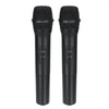 2Pcs VHF Wireless Bluetooth Karaoke Microphone Speaker 2 Handheld MIC KTV Player