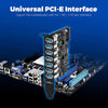 PCIE to USB 3.0 Expansion Card (7 Ports USB A), PCI Internal USB Port Card, USB Pcie Card SATA Power Connector