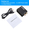 Digital Optical Coaxial to Analog Audio Converter for Home Audio Switchin Analog to Digital Audio Converter Analog L/R RCA Converter Optical to Audio Adapter