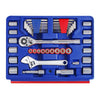 125-Piece Home Repair Tool Set, Hand Tool Kit with 3-Drawer Storage Case, Includes Torpedo Level, Screwdriver