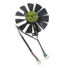 For STRIX GTX 1080/980Ti PLD09210S12HH VGA Fan Graphics Card Cooling Fan