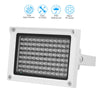 96 LEDS IR Illuminator, 96 LEDS Array Infrared Lamps, Night Vision Outdoor Waterproof for CCTV Security Surveillance Camera, White