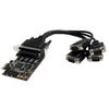 4-Port RS232 PCI Express Serial Card with Breakout Cable