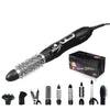 9-in-1 Electric Hair Dryer Hot Air Brush Comb Styling Curling Hairdryer Salon for Hair Styling Tool
