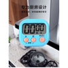 Baking Timer Kitchen Alarm Clock Countdown Stopwatch Student Timer Chronograph Electronic Reminder blue