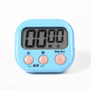 Baking Timer Kitchen Alarm Clock Countdown Stopwatch Student Timer Chronograph Electronic Reminder blue