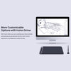 HUION Q620M 5080 LPI Wireless Art Drawing Tablet for Fun, with Battery-free Pen & Pen Holder