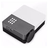 GM50 LED Mini Projector Video AV/USB/SD/VGA HDMI Portable Home Theatre with Remote Control Black_EU plug