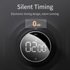 Baseus Magnetic Digital Timer for Kitchen Cooking Shower Study Stopwatch LED Counter Alarm Clock