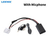Car Wireless Bluetooth Module Aux Audio Cable Music Adapter With Micphone For Toyota 4Runner Camry Rav4 AUX Cable #CA6197