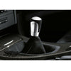 6 Speed Sport Gear Shift Knob Stick for BMW E81 87 E46 E90 E91 E92 M Performance 25110429269 (Black  Silver)