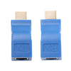 HDMI to RJ45 Extender Adapter (Receiver & Transmitter) by Cat-5e/6 Cable, Transmission Distance: 30m(Blue)