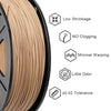 Wood fiber 3d printer filament PLA&wood 3d filament 1.75mm 1kg wood fialment with 18%wood fiber & 82% PLA no bubble (WOOD 1.75mm 1KG)