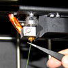 15pcs mk8 nozzle 0.4mm + 10pcs Cleaning Needles 0.4mm Drill Bits +Pt. ESD-15 PT.ESD-12 tweezers 3D printer Parts