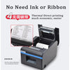 80mm Thermal Printers POS Receipt Printer With auto Cutter Bluetooth USB Ethernet Port For Kitchen Restaurant Store
