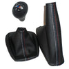 5 Speed 6 Gear Manual Shift Knob With Real Leather Handbrake Gaiter Shift Boot For BMW 3 Series E36 E46 M3