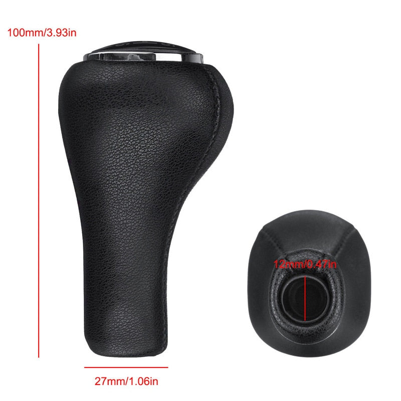 Leather 56Speed Manual MT Car Gear Shift Knob for Ford Focus MK1 1998-2005 Shifter Lever Stick GearShifter Pen