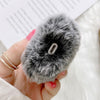 Soft Rabbit Ear Fur Case for Apple AirPods 1 2 Wireless Charging case