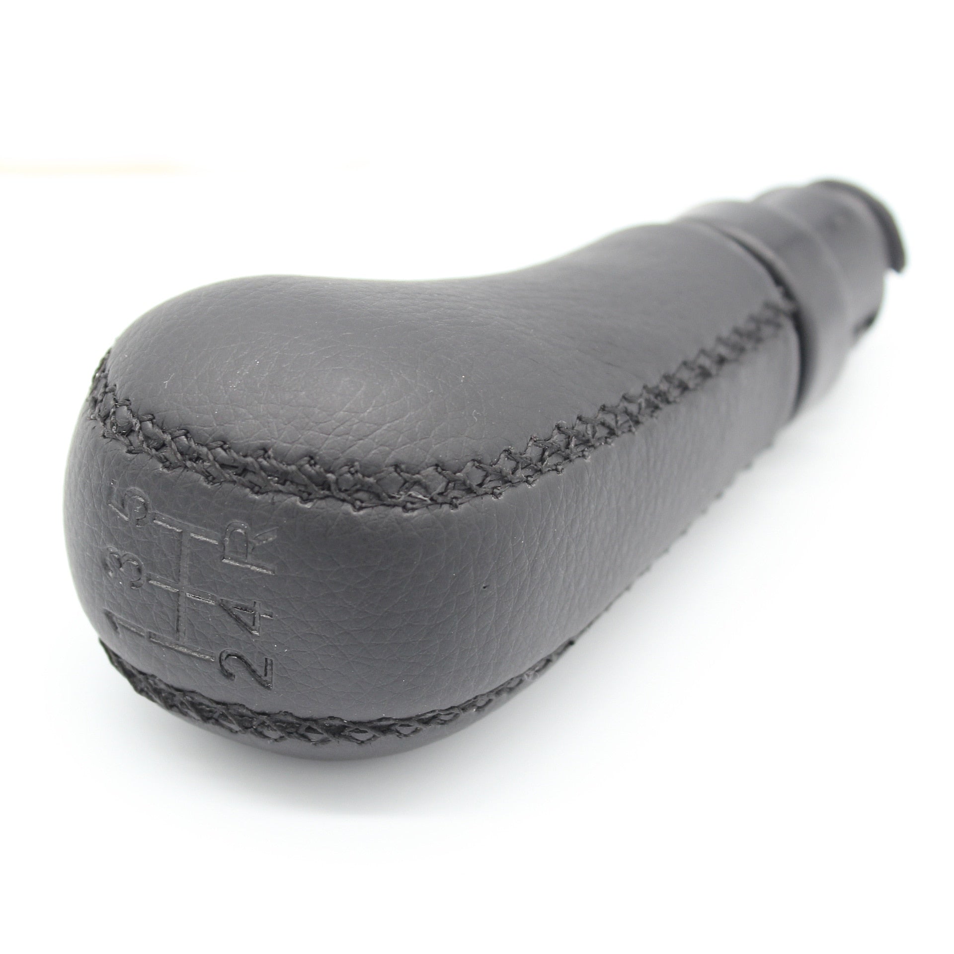 Car gear shift knob for Volvo S60 S80 V70 XC70 sewing leather 5 / 6 manual shift lever handball