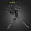 Yanmai SF-930 Professional Condenser Sound Recording Microphone with Tripod Holder, Cable Length: 2.0m, Compatible with PC and Mac for Live Broadcast Show, KTV, etc.(Black)