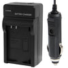 Digital Camera Battery Car Charger for Nikon EL20(Black)
