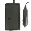 2 in 1 Digital Camera Battery Charger for Panasonic 2E/ V11U/ 12U22U(Black)