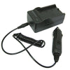 2 in 1 Digital Camera Battery Charger for Samsung P120A, P240A(Black)