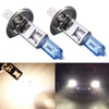 Car White Headlight Halogen Bulb Replacement Lamp H1 100W 12V
