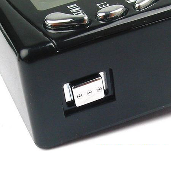 Car LCD Digital Clock Thermometer Hygrometer Auto Temperature