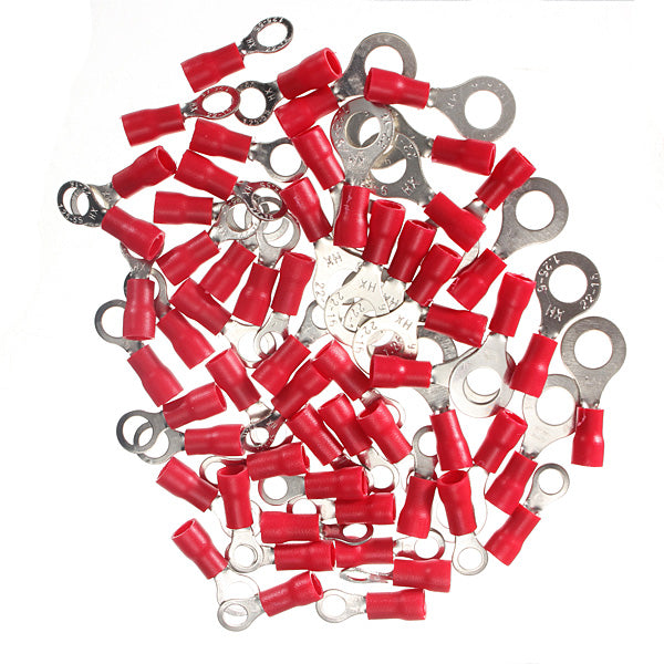 20Pcs 0.5-1.5mm Ring Ground Insulated  Electrical Crimp Terminal