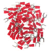 20Pcs 0.5-1.5mm Red Heat Shrink Electrical Terminal Connectors