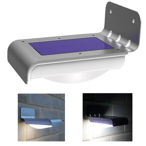 Solar LED Motion Sensor Waterproof Wall Light For Home Garden Outdoor
