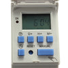 DC 12V Din Rail LCD Programmable Timer Switch Time Relay Switch