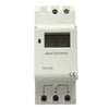 DC 12V Din Rail LCD Programmable Timer Switch Time Relay Switch