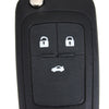 3 Button Remote Key Fob Case Shell Uncut Blade For Chevrolet Cruze