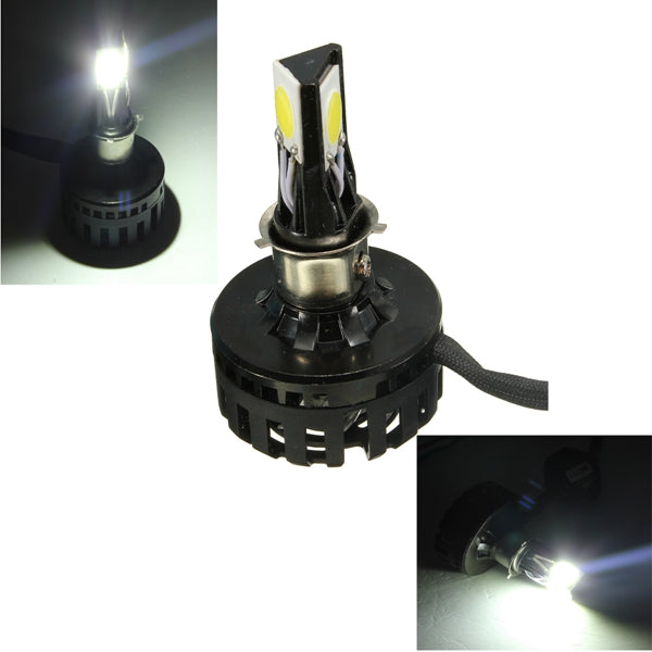 12W 18W 1800LM White LED Motorcycle Headlight Hi/Lo Beam Lamp