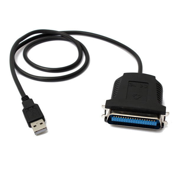 USB To Parallel IEEE 1284 36-Pin Printer Cable Adapter Converter 80cm Length