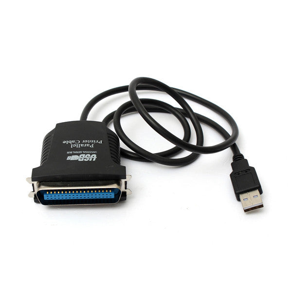 USB To Parallel IEEE 1284 36-Pin Printer Cable Adapter Converter 80cm Length