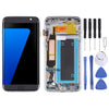 OLED Material LCD Screen and Digitizer Full Assembly With Frame for Samsung Galaxy S7 Edge / SM-G935F(Black)