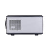 U88 Mini Projector Portable Home Theater Entertainment Supports 1080P HD VGA/USB/SD/HDMI/Audio/AV/TV Silver_U.S. regulations