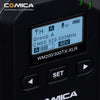 WM200/300-XLR 96-Channel UHF Cannon Interface Metal Wireless Microphone black