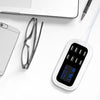 8 Multi-Port USB Adapter Desktop Wall Charger Smart LED Display Charging Station USB Charger