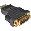 HDMI to DVI ADAPTER M/F SINGLE LINK HDMI MALE to DVI FEMALE
